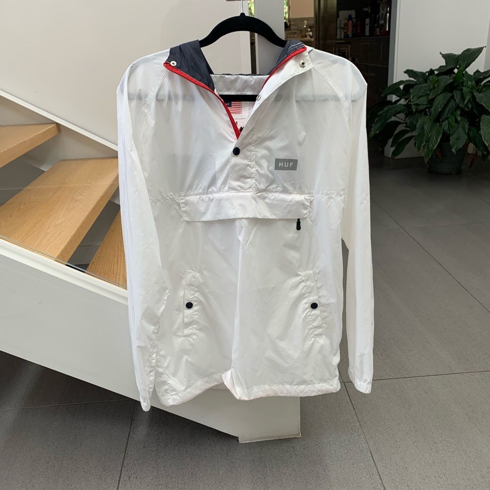 Men's Huff windbreaker.